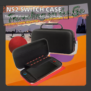 Xách tay EVA Túi du lịch túi xách mang trường hợp đối với Nintendo cho Switch <span class=keywords><strong>2</strong></span> lưu trữ Bag với trò chơi phụ kiện - Product Image 2