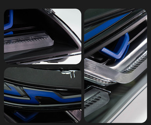 <span class=keywords><strong>Fari</strong></span> a LED per <span class=keywords><strong>BMW</strong></span> serie 5 <span class=keywords><strong>E60</strong></span> E61 525i 530i 535i 2003-2010 nuovo aggiornamento lampada anteriore Plug and Play indicatore di direzione luce DRL - Product Image 6