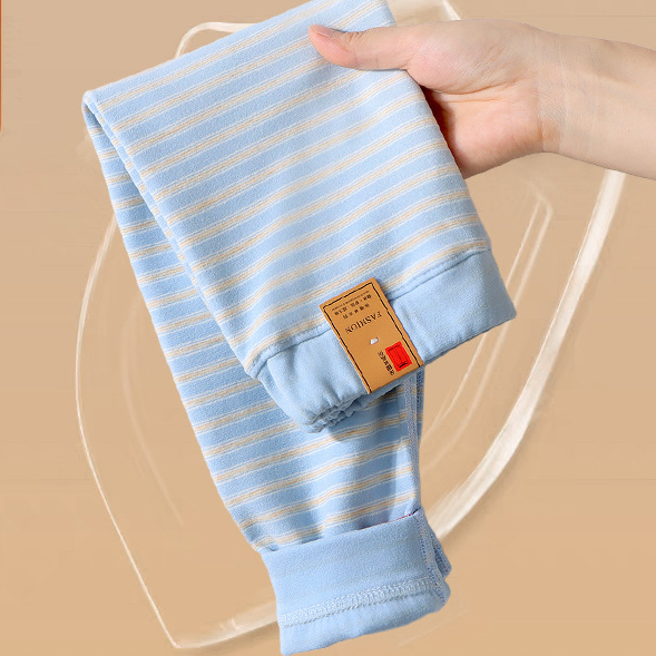 Warm pants-wool silk [sky blue]]