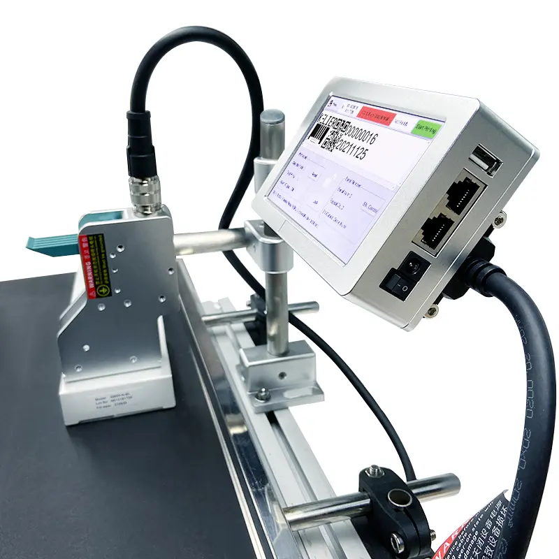 Kelier 2022 nova máquina de marcação da data mrp, impressora de tinto para tubo de aço, saco plástico