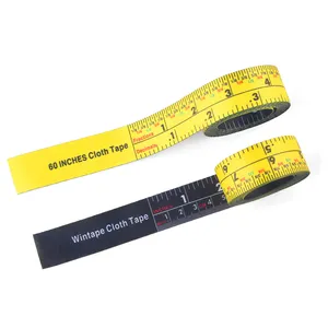 Wintape personalizado 60 pulgadas a todo color ropa cinta métrica herramienta de medición de cuerpo suave con sistema Métrico