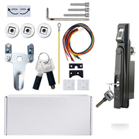 Serrure à empreinte digitale CHD2100-J3Z en alliage de zinc et acier inoxydable pour armoire de serveur de centre de données, contrôle d'accès, cloud, étanche