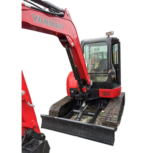 Mini-excavatrice 4 tonnes Yanmar Vio40 d'occasion à vendre, excavatrices d'occasion japonaises d'origine Yanmar Vio55 Vio50 certifiées CE - Product Image 4