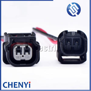 قابس مستشعر ABS للسيارة <span class=keywords><strong>2</strong></span> دبوس قابس اشتعال لفائف مستشعر درجة حرارة الماء اضغط على مفتاح توصيل-من أجل cover CRV - Product Image 5