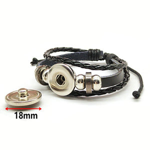 กำไลข้อมือแฟชั่นแฟชั่นหนังสังเคราะห์ปรับได้ประดับอัญมณีสำหรับแชมป์ฟุตบอลยุโรป - Product Image 2