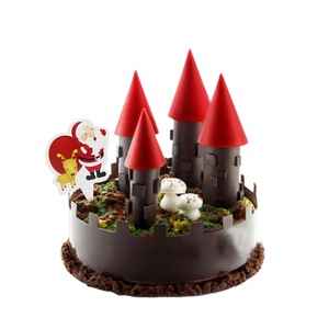 <b>Christmas</b> Cake Toppers Paper Decorations <b>Tree</b> Shape Disposable Party Dessert <b>Table</b> Decor For <b>Christmas</b> Child - Product Image 5