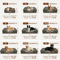 Fabricant de lits pour chiens sur mesure, canapé orthopédique pour animaux de compagnie en velours sculpté, imperméable, vente en gros, lit en éponge à haute densité 28D 35D, OEM