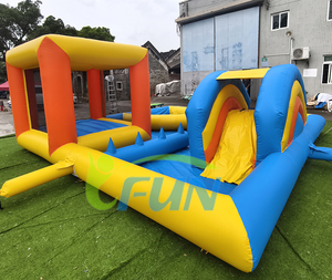Centro de Juegos Inflable de PVC Comercial para Niños, <span class=keywords><strong>Casa</strong></span> de Brinco al Aire Libre <span class=keywords><strong>con</strong></span> Pared de Escalada, Tobogán, <span class=keywords><strong>Piscina</strong></span> de Chapoteo/<span class=keywords><strong>Piscina</strong></span> de Pelotas - Product Image 5