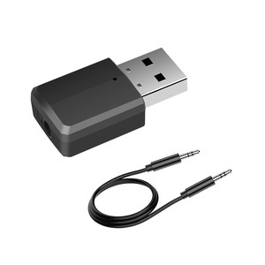 B16B 2 en 1 USB 5.3 Émetteur-récepteur audio sans fil Dongle Adaptateur mini jack pour TV, haut-parleur de voiture, casque, <span class=keywords><strong>PC</strong></span> - Product Image 5