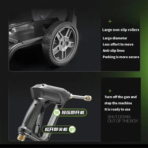 220V professionale stile <span class=keywords><strong>industriale</strong></span> portatile in acciaio lavaggio <span class=keywords><strong>auto</strong></span> multiuso automatico ad alta pressione elettrico - Product Image 4
