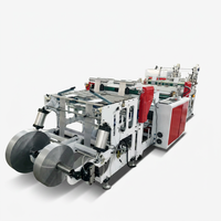Machine de scellage étoilé automatique haute vitesse à 2 voies pour sacs poubelles sans noyau HSLJ-400x2G