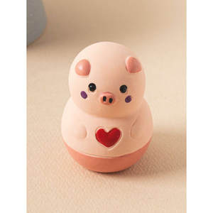 Giocattolo per animali domestici a forma di maiale in lattice - Product Image 1