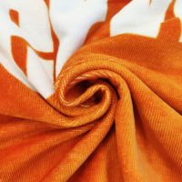 Serviette de plage moelleuse, compacte, à séchage rapide, douce et absorbante, 100% coton éponge, serviette de plage et de piscine