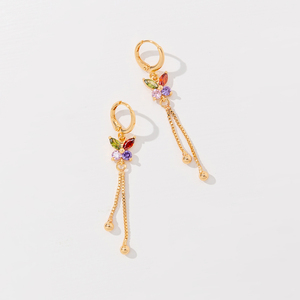 Exaggerated <strong>Earrings</strong> <strong>Lightening</strong> Bolt <strong>Earring</strong> Beaded Christmas <strong>Earrings</strong> for Women - Product Image 3