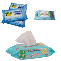 Machine d'emballage de lingettes humides à haute efficacité, ligne de production complète, machine à lingettes désinfectantes