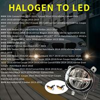 Feux antibrouillard LED 12V 55W Neufs pour Série 3 F30 F31 F34 328i 328d 330i 330e 335i 340i F22 F23 F32 F33 F36 2012-2020 Remplacement