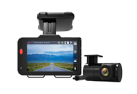 Dashcam Cerdas ADAS 4K AI Lensa Ganda dengan WDR Sudut Lebar Penglihatan Malam GPS & WiFi untuk Mobil Truk & Kendaraan Besar