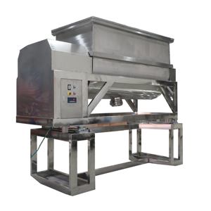 Mélangeur à ruban industriel de grande capacité 3000 kg/3 tonnes avec minuterie de pesage pour un mélange uniforme des aliments, produits chimiques et fourrages - Product Image 1