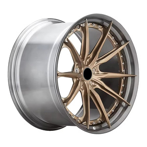 Rines de Aleación Forjados Personalizados de 2 Piezas 5x120 5x112 de 17-24 Pulgadas para RS6 C8 M3 M4 M5 G80 F90 <span class=keywords><strong>488</strong></span> <span class=keywords><strong>GTB</strong></span> 812 Super F8 E63 911 718 - Product Image 6