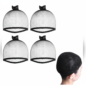 Set di 4 Accessori per Acconciature LKCCTK Wfoot Weng Neri con Strumenti per Capelli ad Alta Lucentezza - Product Image 1