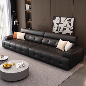 Canapé en tissu chenille moderne et minimaliste sur mesure avec rembourrage en latex pour projets haut de gamme - Product Image 1
