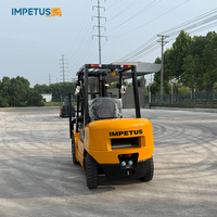 Chariot élévateur diesel IMPETUS neuf, hauteur de levage 3m 6m, capacité 2,5 tonnes 3 tonnes 3,5 tonnes 4 tonnes, avec moteur diesel EPA Euro 5 en option