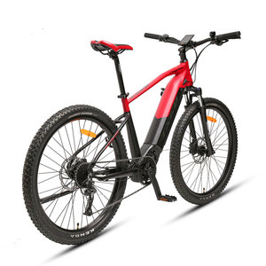 Bicicleta Eléctrica de Montaña con Cuadro Personalizable de 9 Velocidades, Neumáticos Gruesos de 27.5 Pulgadas, Batería de 48V 13AH, Motor Central de 500W, Modelo M27.5 Frame F - Product Image 4