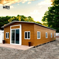Maison conteneur réutilisable, pliable et extensible de 20 pieds et 40 pieds, structure en acier galvanisé durable avec solutions de conception graphique