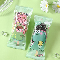 Sachets KZR faits main à soufflets latéraux pour emballage de crème glacée, sorbet, aliments pour bébés, salades, chewing-gums, impression offset incluse
