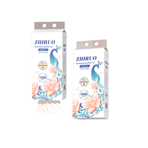 Pañuelos Faciales Desechables Baratos al por Mayor de Fábrica, Pañuelos Faciales de Pared con Extracción Inferior - Product Image 5