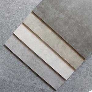 Azulejos de <span class=keywords><strong>pared</strong></span> de porcelana gris 600x600mm textura de piedra de acabado mate resistente al ácido moderno para dormitorio sala de estar - Product Image 5