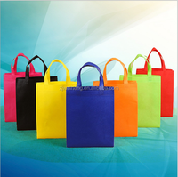 Sac pliable réutilisable pour la promotion de l'épicerie sac de shopping de magasin de conception non tissé écologique sac d'épicerie pliable uni