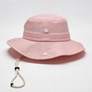 Chapeau Bob Ajustable à Séchage Rapide avec Logo, Léger, Anti-Vent, Protection Solaire pour Femme, Pliable, Idéal Plage et Été - Product Image 2