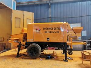 Produto quente Reboque-Montado Portátil Estacionária Baixo Preço Mini Usado Bombas De Concreto Bomba De Concreto Diesel para venda - Product Image 2