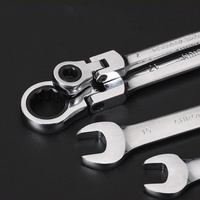Jeu de clés mixtes de 11 mm en acier au chrome-vanadium, outils à main en acier au carbone pour usage industriel, métrique 17 mm