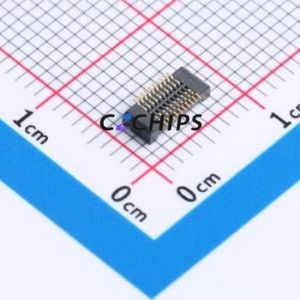 HC-PBB40C-20DS-0.4V-1.5-02 Board-to-Board & Backplane Connector SMD,P=0.4mm Connector 20P 0.4mm Slot Butt Joint Vertical Mount - Product Image 2