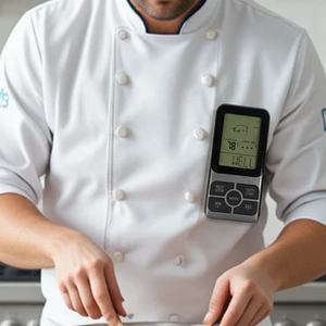 Thermomètre de cuisine en plastique ABS à distance sans fil Sonde numérique intelligente de température de four de barbecue à viande pour usage domestique - Product Image 6
