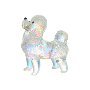 Figuras de Cristal AB Color de Perros y Cachorros, Coleccionables, Adorno de Cristal Artístico, Estatua de Colección de Animales, Bonito Pisapapeles, Decoración para el Hogar, Regalo - Product Image 4