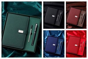 Juego de Cuadernos de Cuero A5 Personalizados de Lujo para Regalos Empresariales - Product Image 6