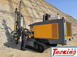 מקדחת <span class=keywords><strong>DTH</strong></span> מדגם Tuoxing KP-35 בעלת יעילות גבוהה עם פטיש מתקדם ליחס אנרגיה-אימפקט מעולה - Product Image 2