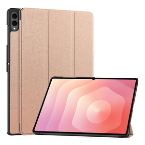 Housse de <span class=keywords><strong>tablette</strong></span> en cuir PU + PC avec fonction de mise en veille automatique, antichoc, pliable en trois parties, <span class=keywords><strong>pour</strong></span> <span class=keywords><strong>Samsung</strong></span> Tab S11 Ultra (SM-X930) 14,6 pouces - Product Image 1