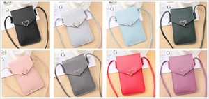 Fashion Ladies piccole borse Messenger <span class=keywords><strong>a</strong></span> <span class=keywords><strong>tracolla</strong></span> Touch Screen borsa per telefono da donna <span class=keywords><strong>a</strong></span> <span class=keywords><strong>tracolla</strong></span> portafoglio in pelle sintetica porta carte - Product Image 2