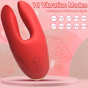 Alat Pijat Payudara Baru, Vibrator Payudara, Penjepit Dada, Stimulasi Klitoris, Alat Masturbasi Wanita Pria untuk Mengajari Seks Dewasa - Product Image 2