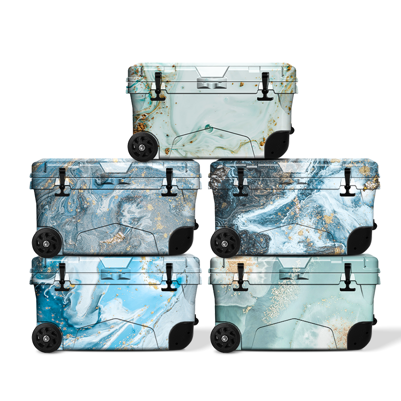 Camo Cooler with Wheels Insulated 20QT 50QT Coolers
