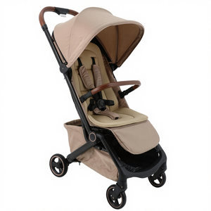 Cochecito de Bebé Plegable en 3 Partes con Marco de Aleación de Aluminio y Tela, Fácil de Usar con una Mano, Modelo BS6020, con Cabina, Homologado EN1888, 22 kg, Apto para Bebés de 0 a 36 Meses - Product Image 2