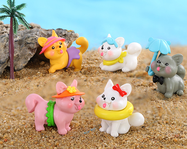 wholesale cartoon plastic animals for collection 3d solid figurines mini garden decoration littlest pet shop toys kid play sets