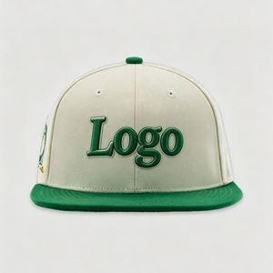 Casquette Snapback Personnalisée avec Logo, Casquette de Baseball à 6 Panneaux à Visière Plate Brodé, Casquettes Hip Hop Personnalisées, Coiffes Personnalisées pour le Streetwear - Product Image 3