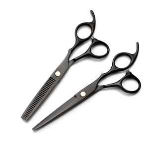 Hair Cutting <strong>Scissors</strong> Professional Home Stainless Steel Barber Salon Thinning Shears Kit