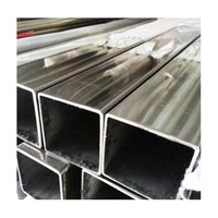 Tube carré en acier au carbone, finition BA 2B poli miroir, pour la construction, la décoration, les rampes et les garde-corps – Vente directe usine