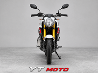 Moto sportive naked Streetbike DR150cc, bicylindre en parallèle, refroidissement liquide, ABS, Japon, vitesse maximale >80 km/h